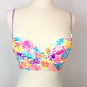 Pink by Victoria's Secret Neon Hawaiian Print